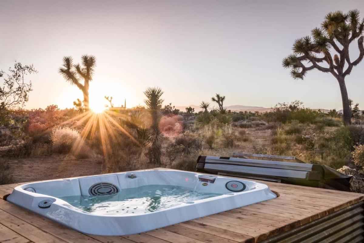 Villa Yucca Hut - Design Forward Oasis Near Joshua Tree Exterior foto